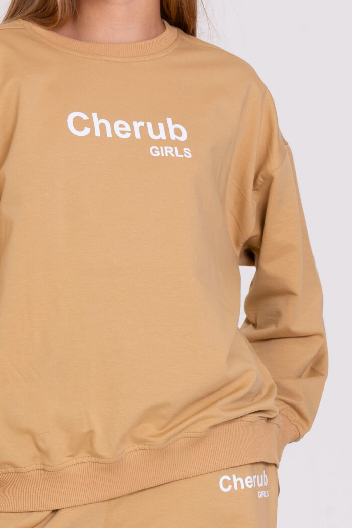 Kız Çocuk Bej Cherub Girls Baskı 8-12 Yaş Takım - 23146-3