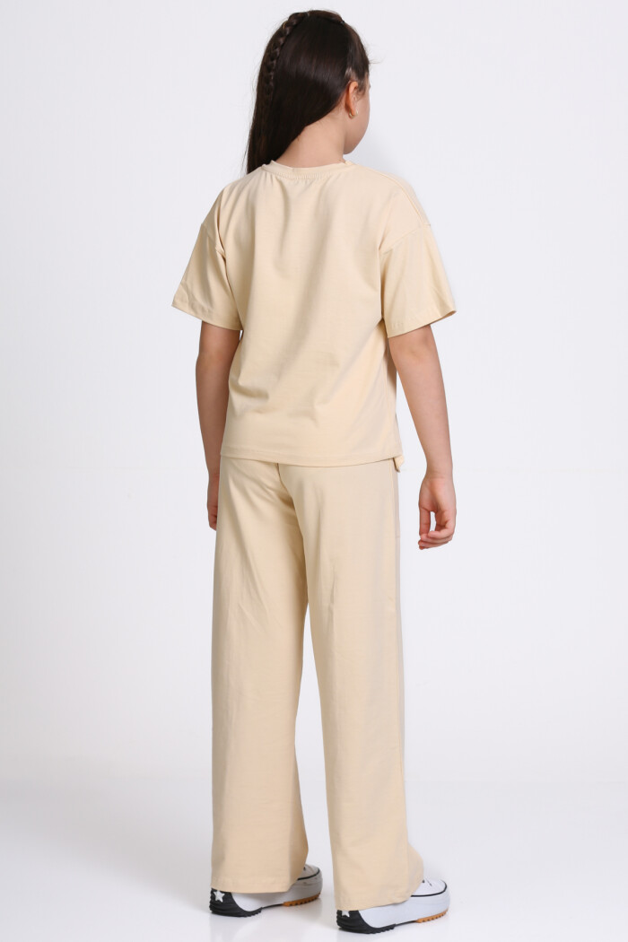 Bej Self Confidence Baskı 8-12 Yaş Takım - 2419-1