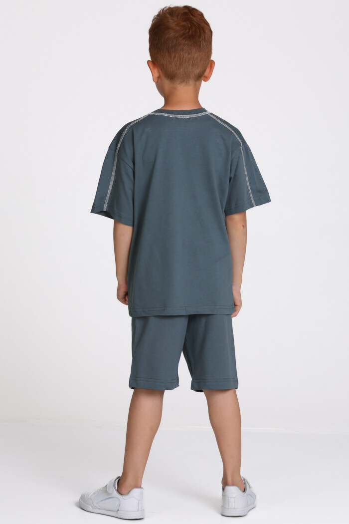 Füme Sticker Mockups Etiketli 5-9 Yaş Takım - 2495-2