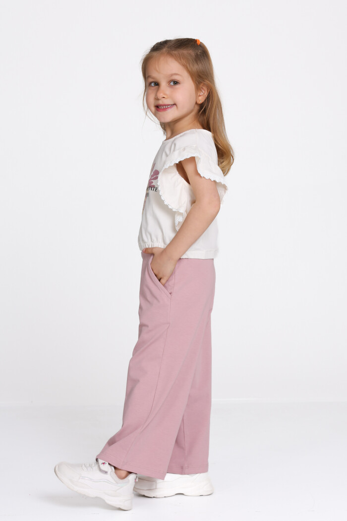 Gül Kurusu Tropical State Baskılı 1-5 Yaş Kız Takım - 2460-2