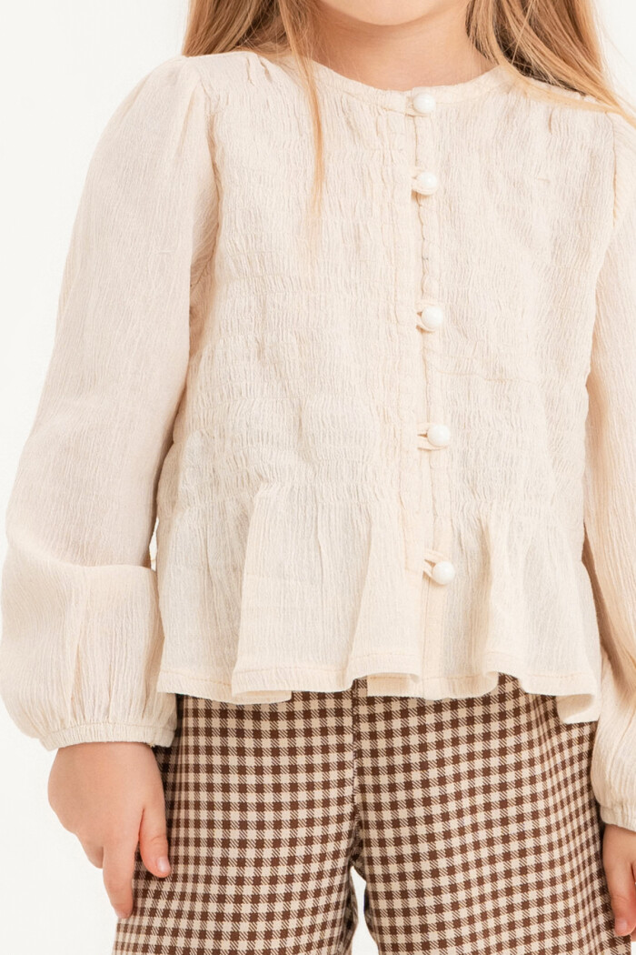 Kız Çocuk Kahve Gipeli 3-7 Yaş Takım - 234411-2