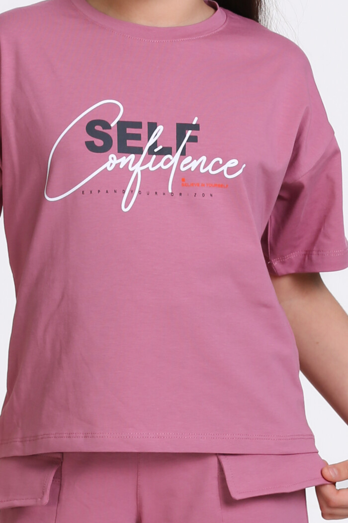 Mürdüm Self Confidence Baskı 8-12 Yaş Takım - 2419-4