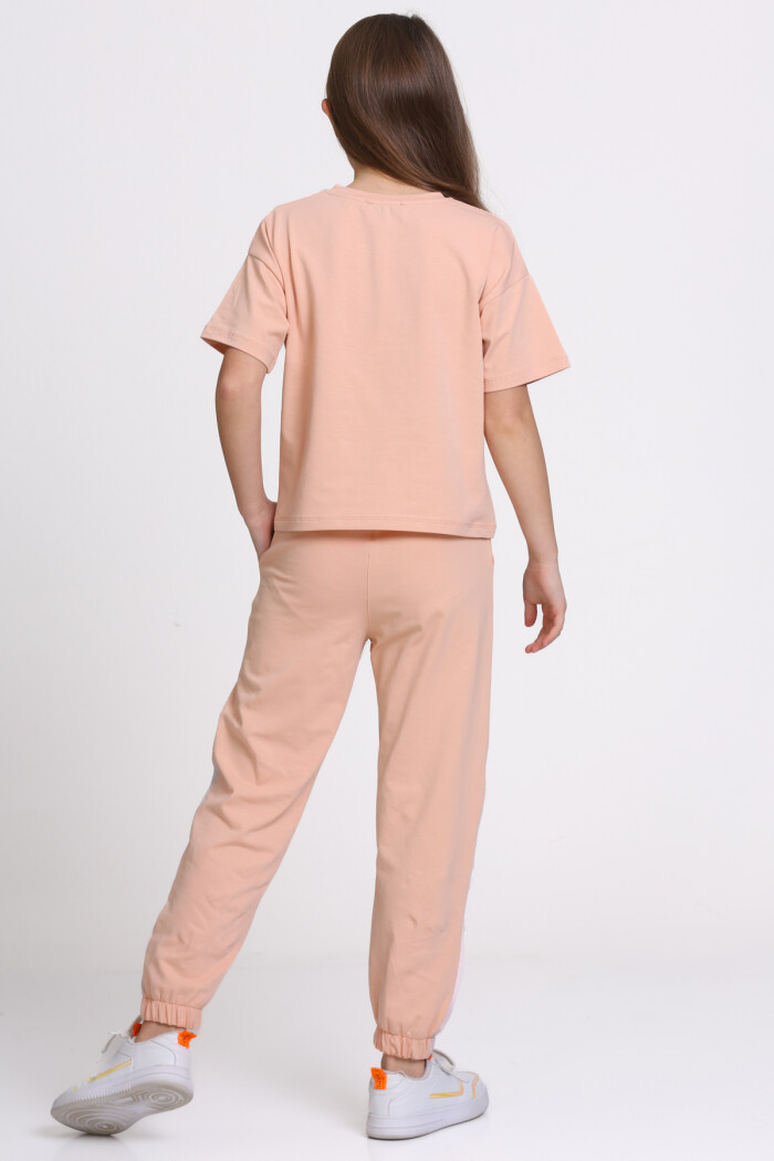 Somon Wory Less Smile More Baskılı 5-9 Yaş Takım - 2442-4