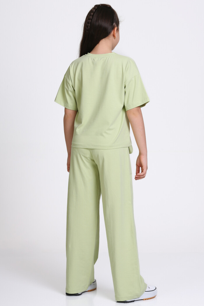 Yeşil Self Confidence Baskı 8-12 Yaş Takım - 2419-5