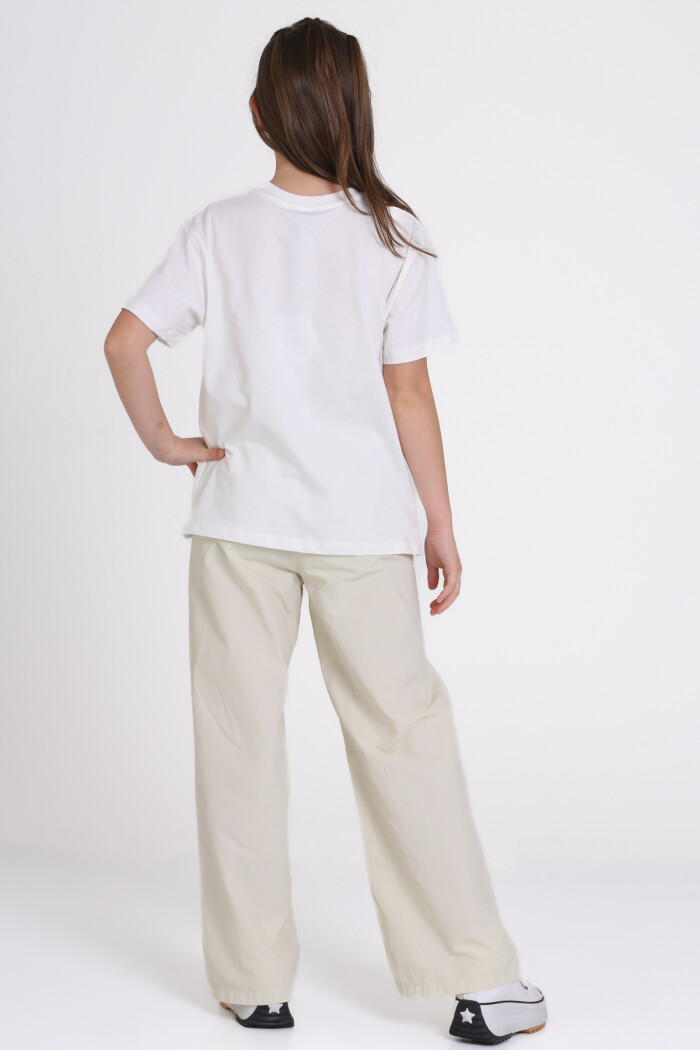 Bej Sunshine Fun Baskılı 9-13 Yaş Takım - 2484-4