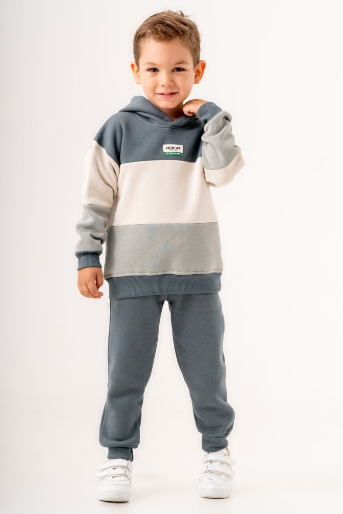 Erkek Bebek İndigo Etiketli 1-5 Yaş Takım - 3576-4