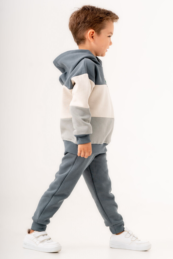 Erkek Bebek İndigo Etiketli 1-5 Yaş Takım - 3576-4