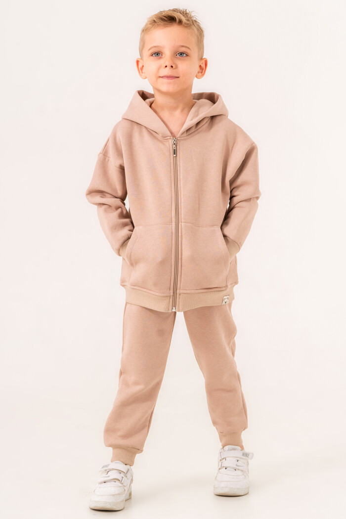 Krem Ayıcık Etiketli 1-5 Yaş Takım - 3531-2