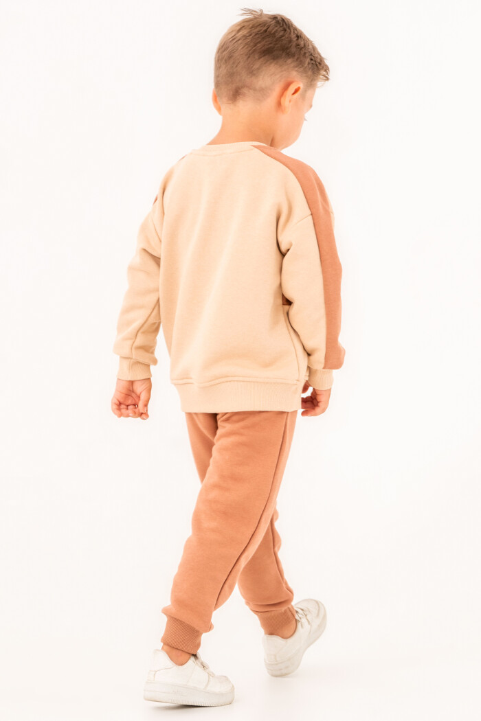 Kahve Garnili 1-5 Yaş Takım - 3529-3