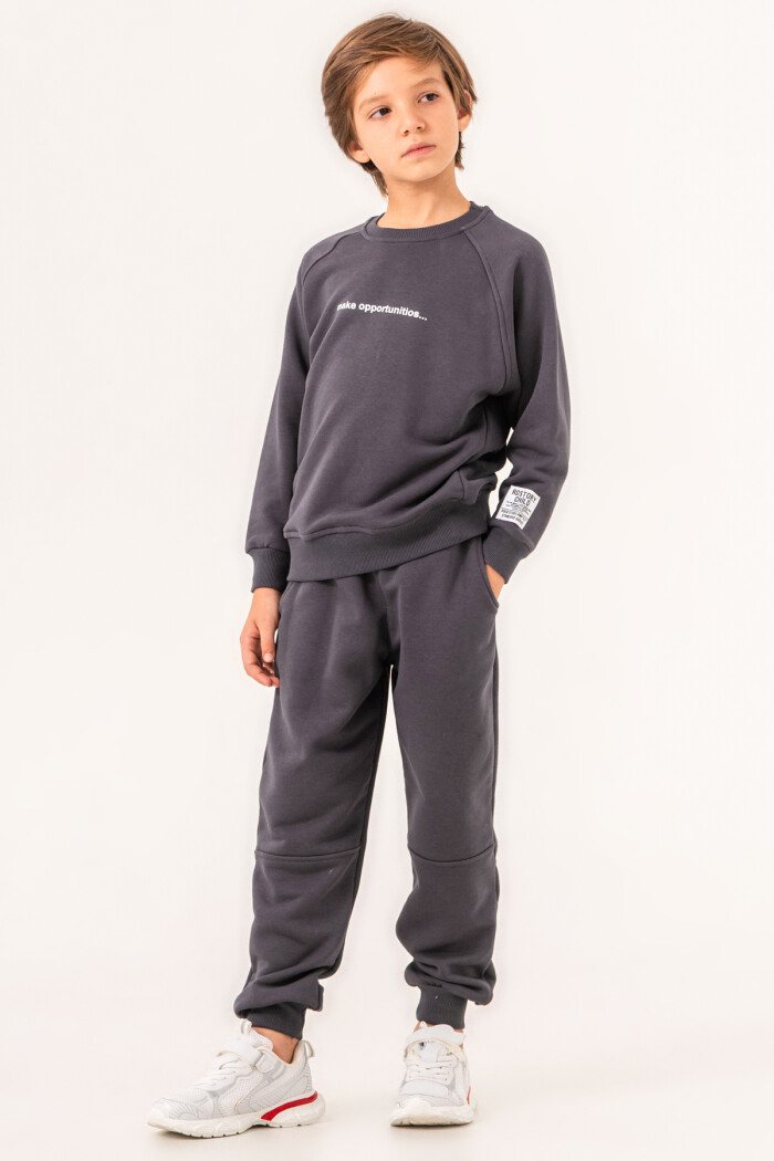 Füme Make Opportunitios Baskılı 5-9 Yaş Takım - 3514-1