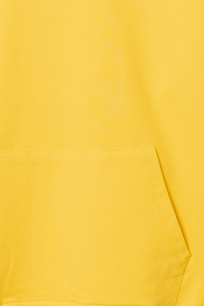 Erkek Çocuk Sarı Kapüşonlu Kanguru Cepli 5-13 Yaş Sweatshirt- 3536-9