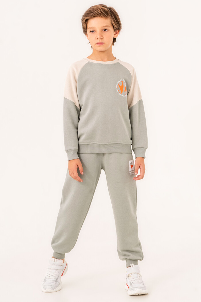 Yeşil The Cool Zone Warries Baskılı 5-9 Yaş Takım - 3520-5