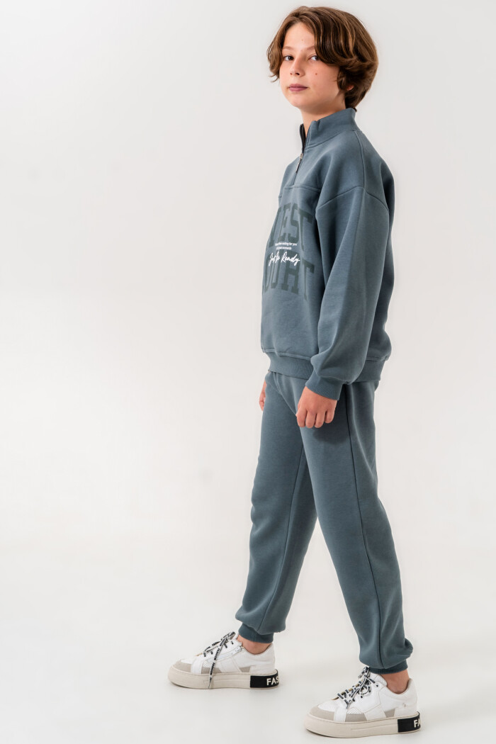 İndigo West Court Baskılı 8-12 Yaş Takım - 3526-3