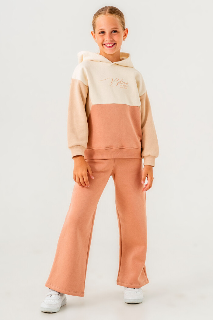 Kiremit Believe Your Self All Time Baskılı 5-9 Yaş Takım - 3553-1