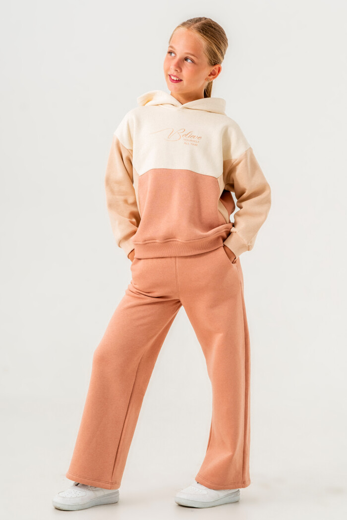 Kiremit Believe Your Self All Time Baskılı 5-9 Yaş Takım - 3553-1