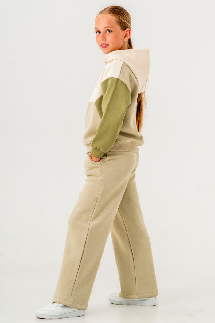 Yeşil Believe Your Self All Time Baskılı 5-9 Yaş Takım - 3553-3