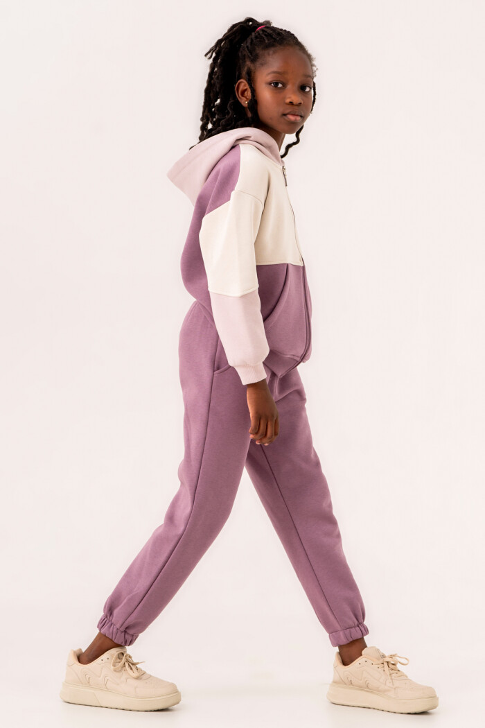 Mor Fa Bulo Us Baskılı 5-9 Yaş Takım - 3533-2