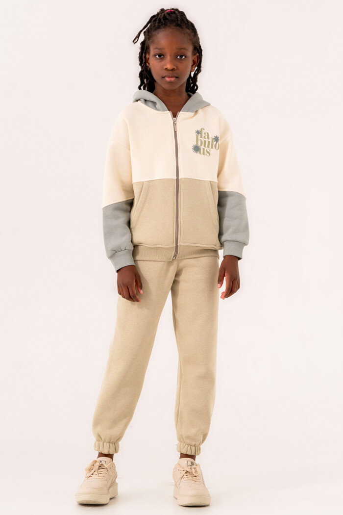 Yeşil Fa Bulo Us Baskılı 5-9 Yaş Takım - 3533-3