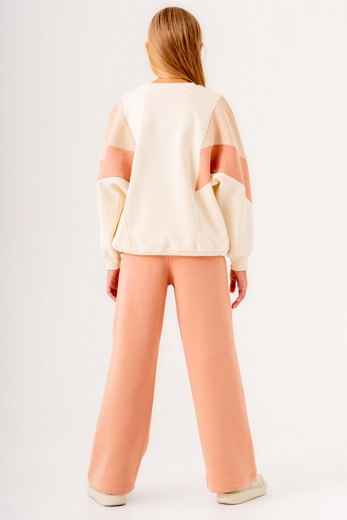 Kız Çocuk Kiremit Perfect Baskılı 8-12 Yaş Takım - 3550-4