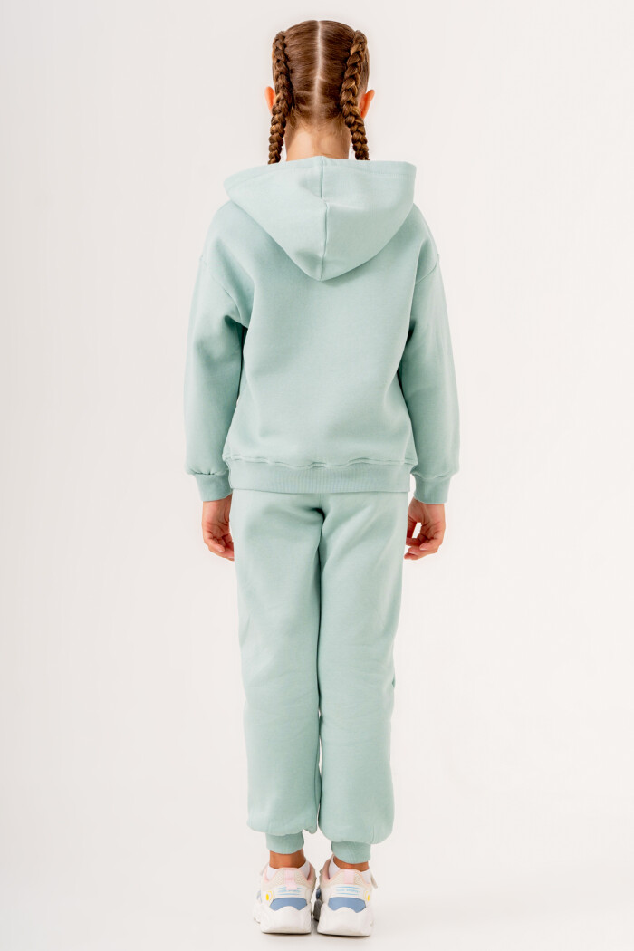 Kız Çocuk Mint Its Time To Write A New Story Baskılı 5-9 Yaş Takım - 3561-3