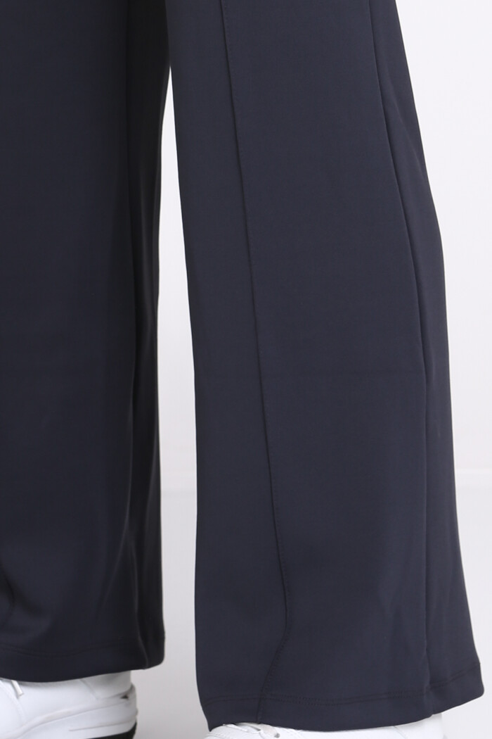 Lacivert Nervür Dikişli 5-13 Yaş Pantolon - 2513-2