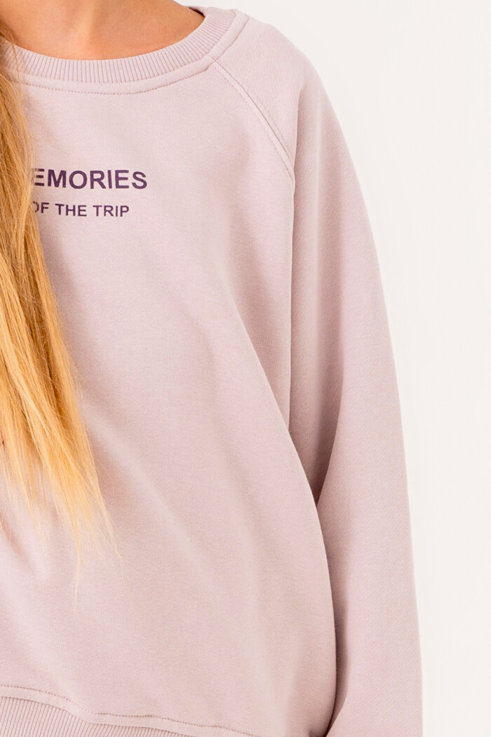 Kız Çocuk Lila Memories Of The Trip Baskılı 8-12 Yaş Kız Çocuk Takım - 3507-6