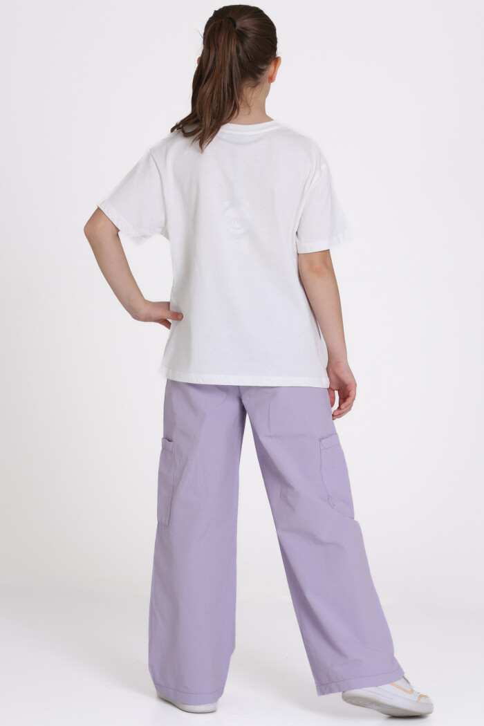 Lila Seek Fun Baskılı 9-13 Yaş Takım - 2483-1