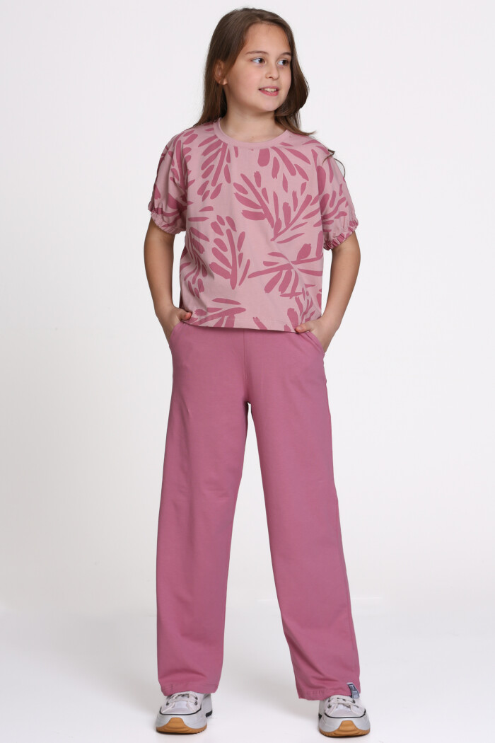 Mürdüm Baskılı 8-12 Yaş Takım - 2521-4