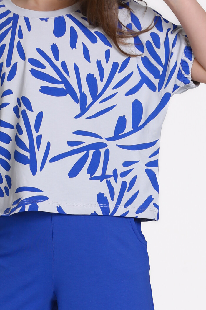 Saks Baskılı 8-12 Yaş Takım - 2521-5