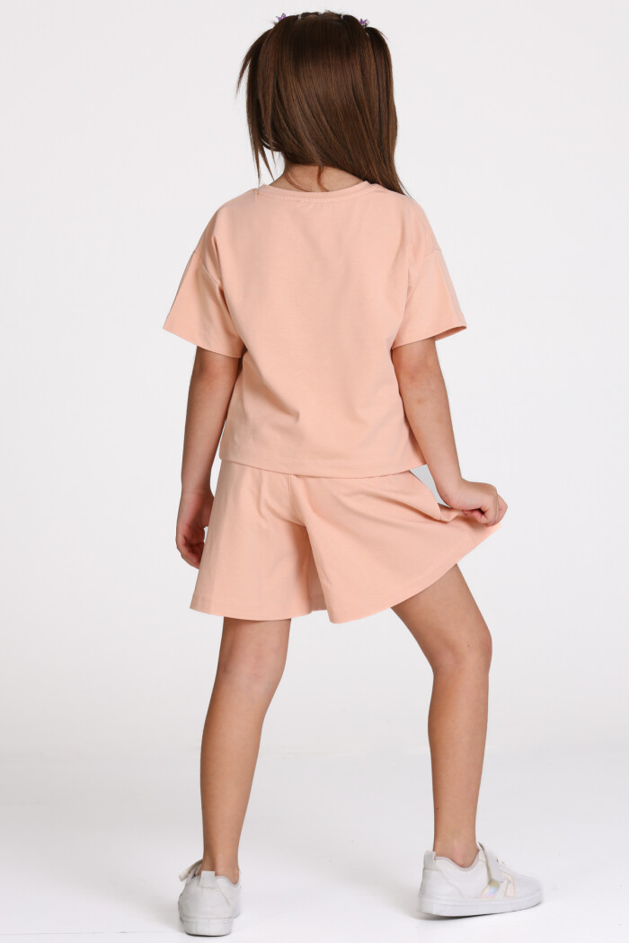 Somon Flower Power Baskılı 3-7 Yaş Takım - 2510-5