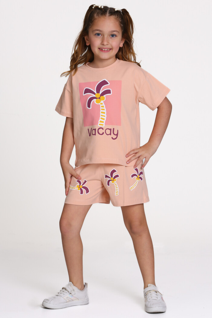 Somon Vacay Baskılı 3-7 Yaş Takım - 2542-3