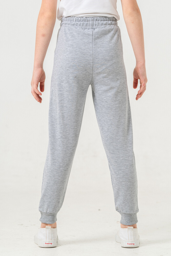 Erkek Çocuk Grimelanj Beli Lastikli 7-13 Yaş Jogger Eşofman Alt - 65134-2