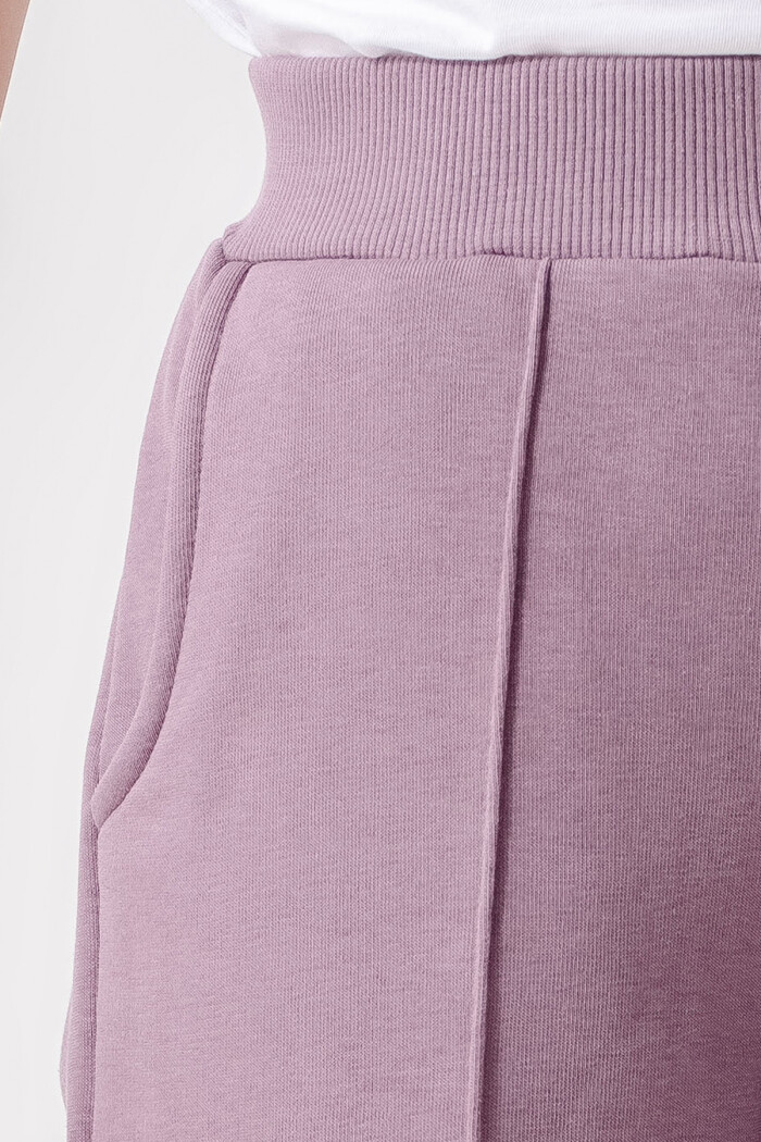 Kız Çocuk Mürdüm Beli Ribanalı 5-9 Yaş Eşofman Altı 3628-1