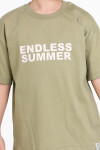 Yeşil Endless Summer Sırt Baskılı 5-9 Yaş Takım - 2494-1