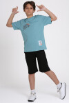 Mavi Outdoor Style Life Baskılı 9-13 Yaş Takım - 81402-3