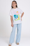 Mavi Sunshine Fun Baskılı 9-13 Yaş Takım - 2484-2