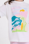 Pembe Sunshine Fun Baskılı 9-13 Yaş Takım - 2484-1