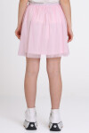 Pembe Tüllü 4-13 Yaş Etek - 81407-3
